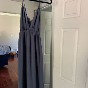 Slate blue, tobi dress